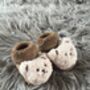 Brown Teddy Bear Baby Socks, thumbnail 6 of 10