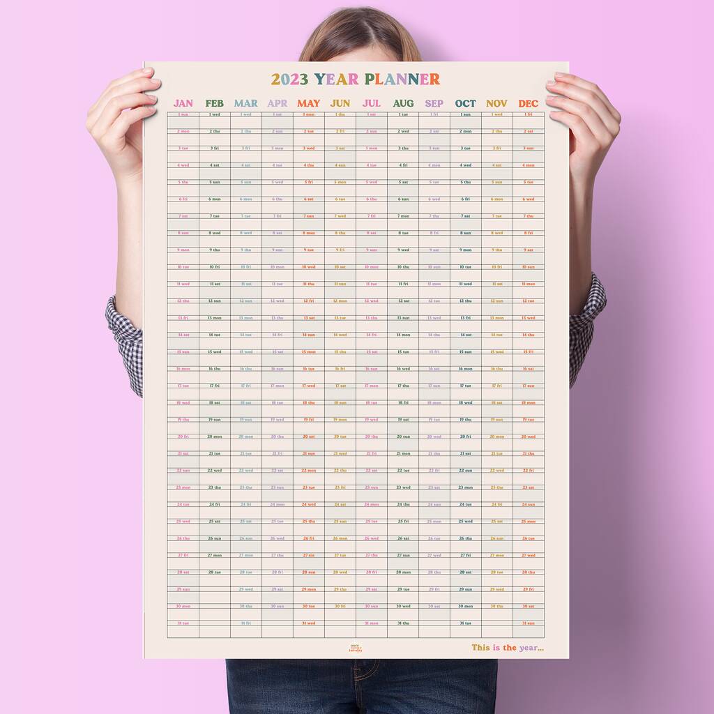 2023 Wall Planner | This Is The Year | Portrait