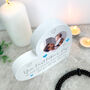 Personalised First Father's Day White Freestanding Heart, thumbnail 4 of 5