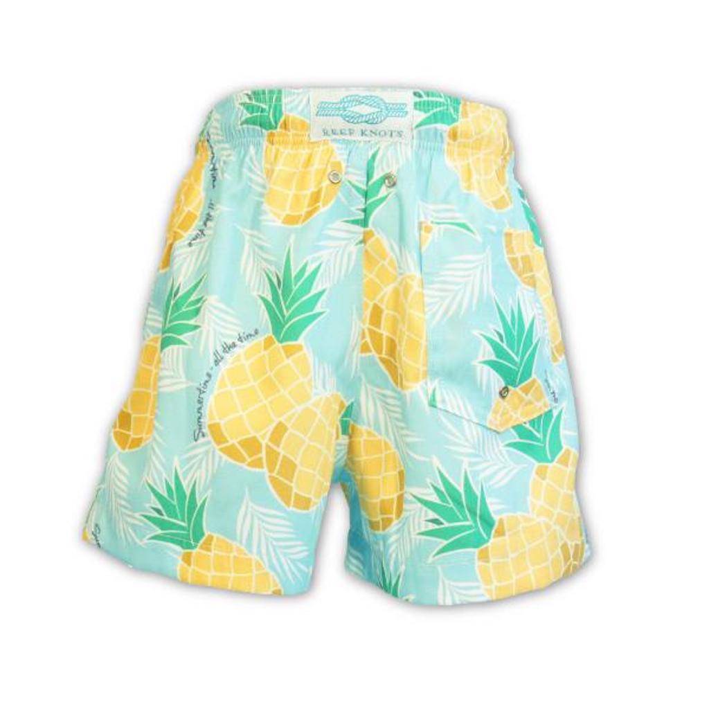 kid's pineapple swim shorts by reef knots | notonthehighstreet.com
