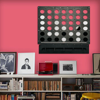 Life Size Wall Mounted Four In A Row, 5 of 10