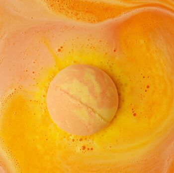 You Are Amazing Peach Bath Bomb Uplifting Soak, 3 of 4