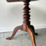 English Antique Georgian Oak Tilt Top Tripod Base Table, thumbnail 6 of 12