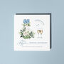 Blue Sapphire 65th Wedding Anniversary Card, thumbnail 1 of 10