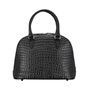 Luxury Mock Crocodile Leather Tote Bag 'Rosa Croco', thumbnail 7 of 12
