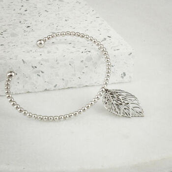 A Leaf For Every Decade 30th Birthday Bracelet, 2 of 5