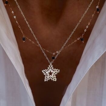 Decorative Star Charm Necklace, 2 of 5