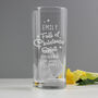 Personalised Full Of Christmas Spirit Highball Glass Gift Boxed – Christmas Gift Idea, thumbnail 2 of 4