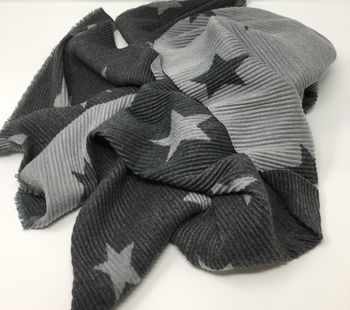 Star Soft And Snugly Reversible Blanket Scarf, 8 of 11