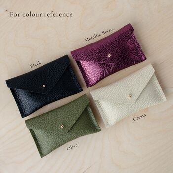 Leather Small Notions Pouch, 4 of 9