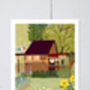 Garden Scene Print, thumbnail 3 of 3