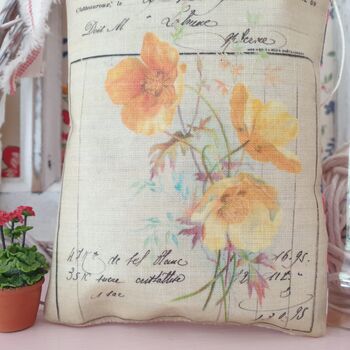 Floral Illustration Decorative Scented Gift Bag, 8 of 8