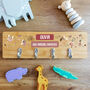 Personalised Fairy Wall Mounted Coat Hooks For Kid's Bedroom, thumbnail 4 of 4