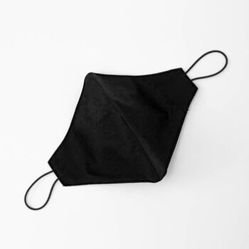 Adult Male Black Reusable Face Mask | Washable, 4 of 4