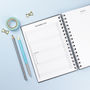 Personalised 'Big Plans' Diary And Planner, thumbnail 3 of 11