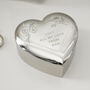 Personalised Floral Heart Trinket Box, thumbnail 5 of 9