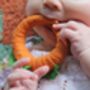 Natural Rubber Fawn Deer Teether Wrist Toy, thumbnail 4 of 6