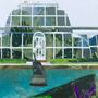 'Kew Gardens, London' Recycled Paper Collage Print, thumbnail 4 of 5