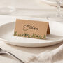 Watercolour Eucalyptus Wedding Place Name Cards, thumbnail 2 of 2