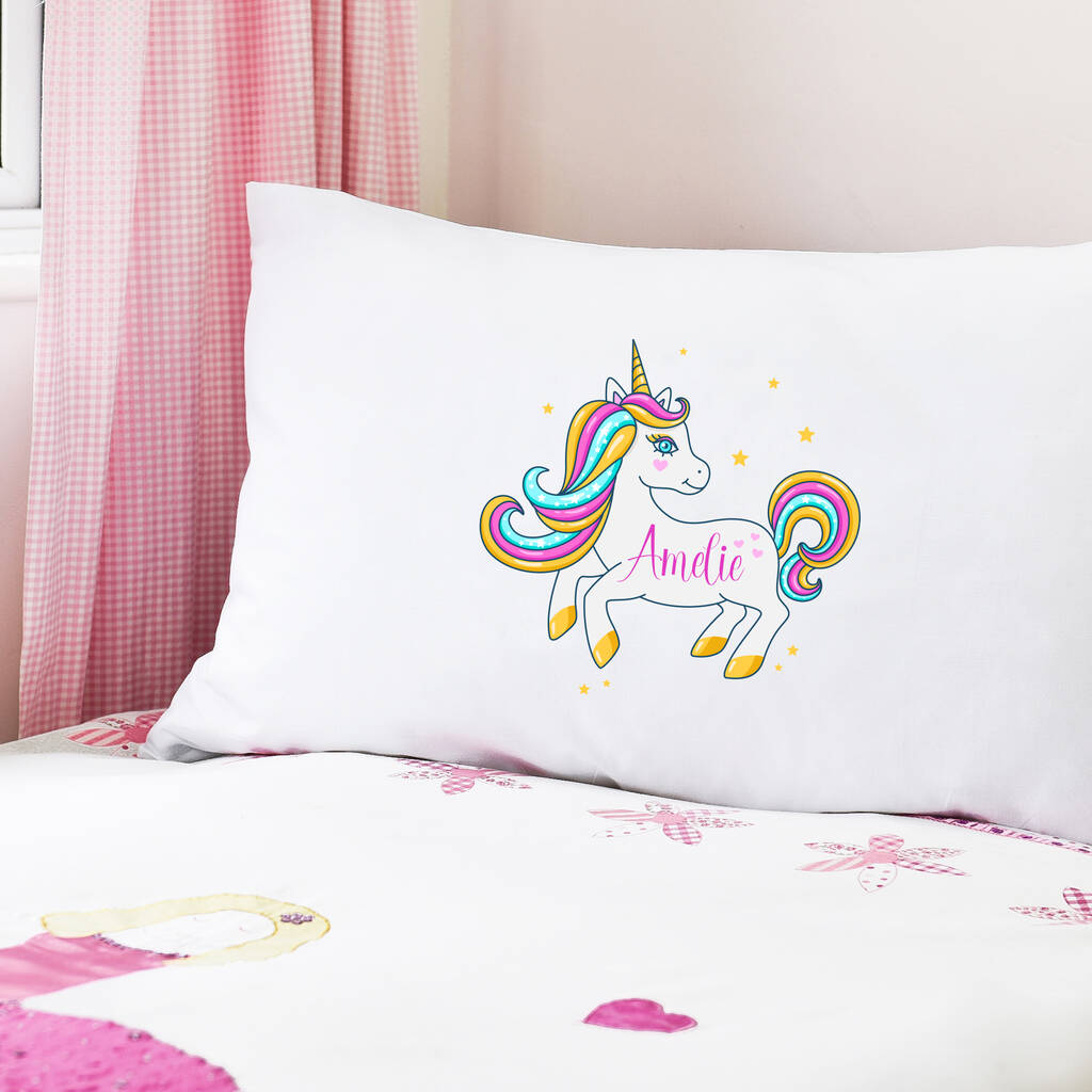 Personalised Unicorn Pillowcase, 1 of 2