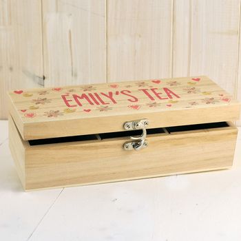 Personalised Tea Box A Perfect Gift, 3 of 3