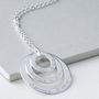 Personalised Eternity Trio Necklace, thumbnail 3 of 8