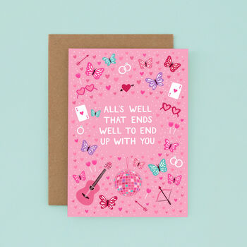 Taylor Swift Valentine's Day Card, Card For Swiftie, 2 of 4