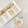 Dusky Pink Floral Bee Ceramic Trinket Tray, thumbnail 3 of 3