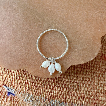 Pearl Cluster Ring, 3 of 6