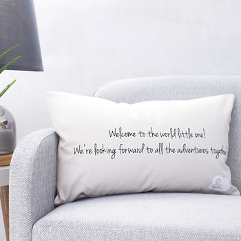Personalised Tropical Date Cushion, 2 of 3