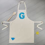 Personalised Letter Children's Apron, thumbnail 7 of 7