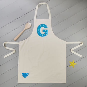 Personalised Letter Children's Apron, 7 of 7