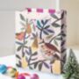 A Partridge Gold Foiled Gift Bag, thumbnail 2 of 4