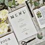 Greenery Botanical Wedding Stationery Recycled, thumbnail 8 of 9