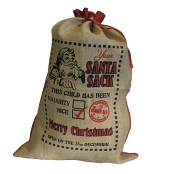 Vintage Santa Sack, 2 of 5