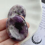 Amethyst Worry Stone For Calm And Clarity, thumbnail 4 of 4