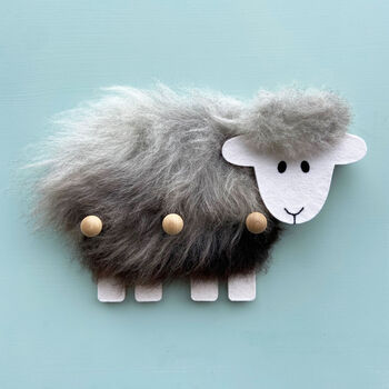 Herdwick Sheep Coat Hooks, 5 of 5