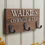 Personalised Walkie's With Pet Names Dog Lead Holder, thumbnail 1 of 9