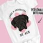 Boxer Dog Baby Onesie, thumbnail 2 of 6