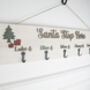 Personalised Winter White Stocking Holder, thumbnail 2 of 4