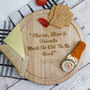 Personalised Friends Quote Cheese Board, thumbnail 2 of 5