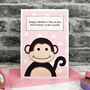 'Little Monkey' Personalised Mother's Day Card, thumbnail 2 of 5