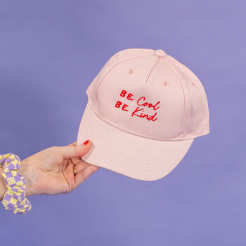 Be Cool Be Kind Slogan Children's Cap, 3 of 3