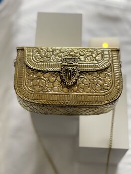 Accra Antique Gold Purse, 3 of 6