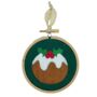 Pudding Bauble Embroidery Kit, thumbnail 2 of 5