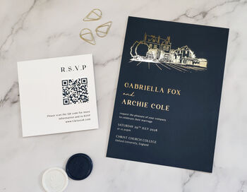 Gabriella Wedding Invitations, 2 of 6