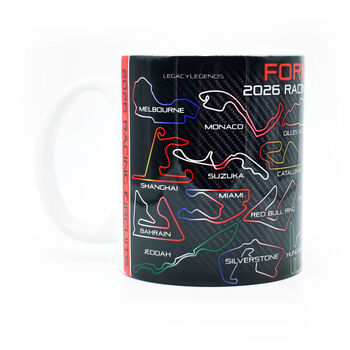 Formula 2025 Racing Circuits Mug Red Edition, 3 of 3