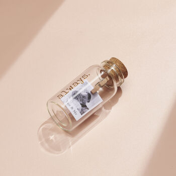 Personalised Mini Photo And Message In A Bottle, 2 of 3