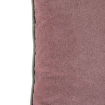 Blush Pink Velvet Cushion Cover And Sheep's Wool Inner, 5 of 7