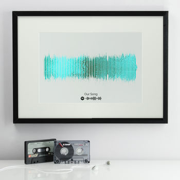 Personalised Sound Wave Art You Can Hear, 10 of 11